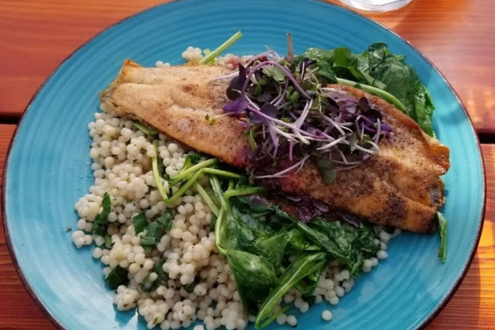 A plated dish from Montana Bonfire